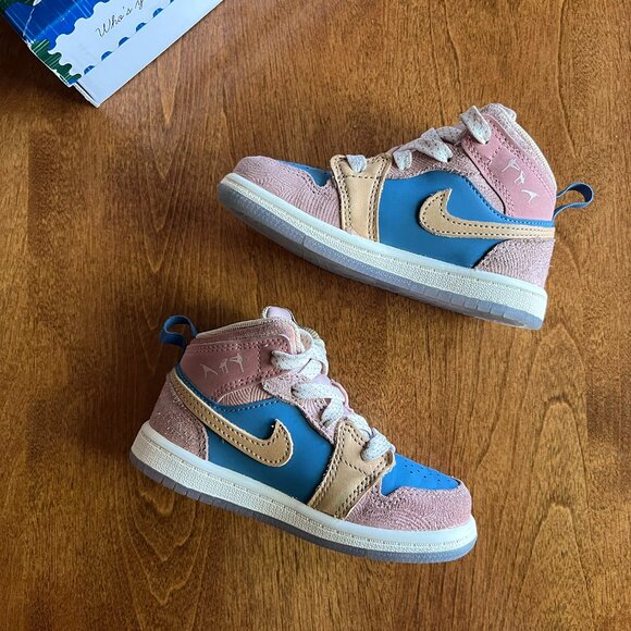 Nike Air Jordan 1 retro pastel sneakers 8C - Picture 9 of 16